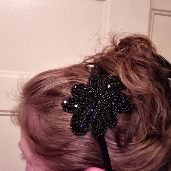 Beaded & Sequined Headband- 9 available - Picture 2 of 7